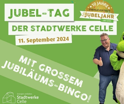 Jubiläums-Bingo mit Bingobär 🎉 am 11.09. in Celle