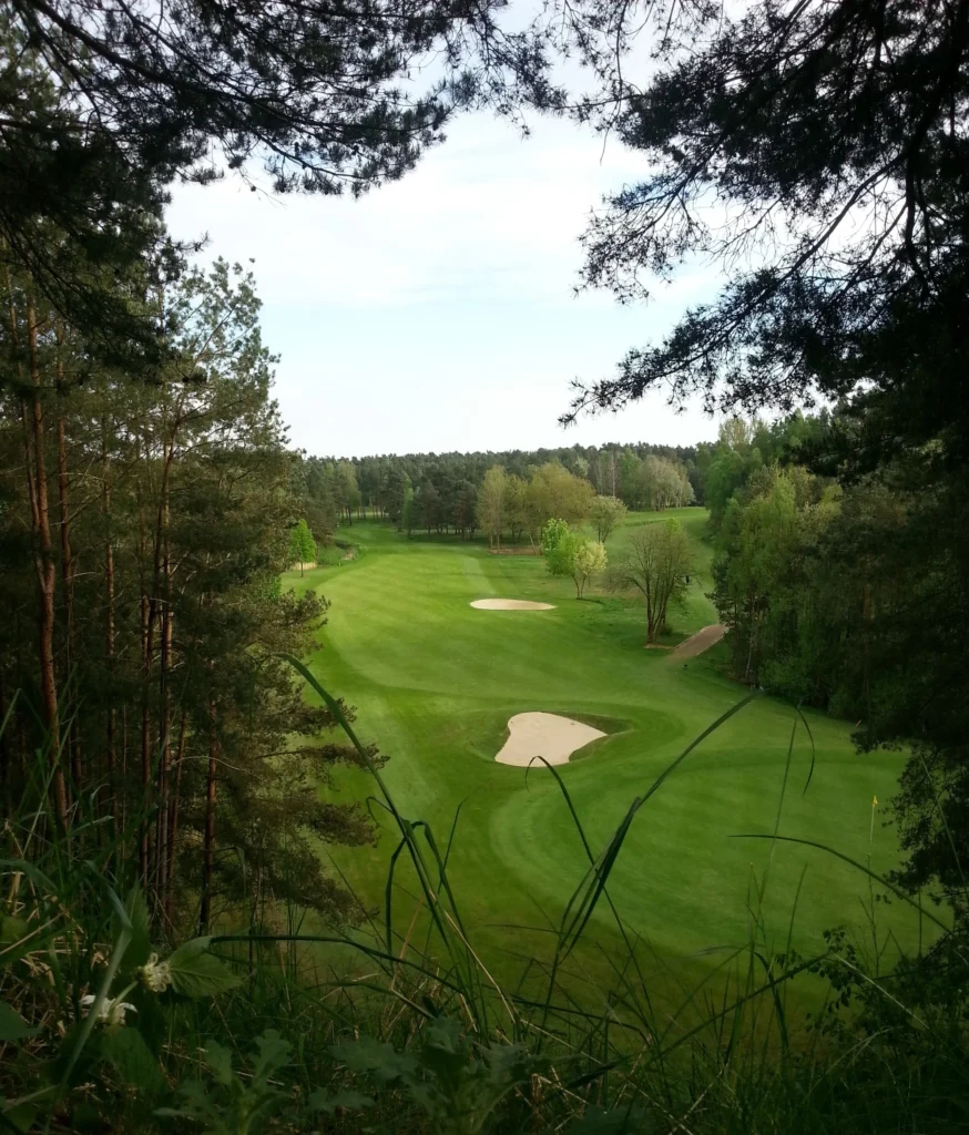 Blick auf den Platz vom Golfclub Herzogstadt Celle